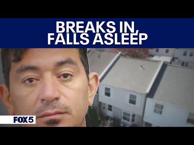 37-year-old man breaks into home for a nap