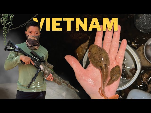 🇻🇳 Day 2: Tribal Hunting GIANT Tadpoles in Vietnam