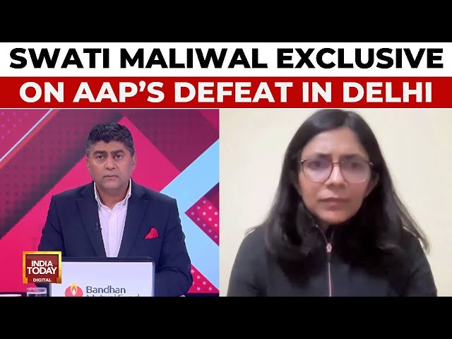 RS MP Swati Maliwal Exclusive On AAP's Defeat In Delhi Elections, Slams Arvind Kejriwal |India Today