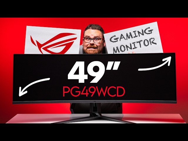 49 Inches of Pure Gaming Bliss: ASUS ROG SWIFT OLED PG49WCD Monitor Review!