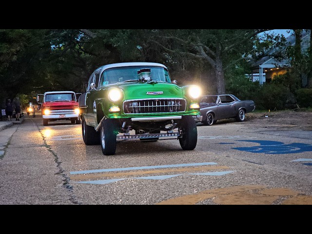 Ocean Springs Mississippi classic car show [Cruisin the Coast] Samspace81 classic car culture vlog