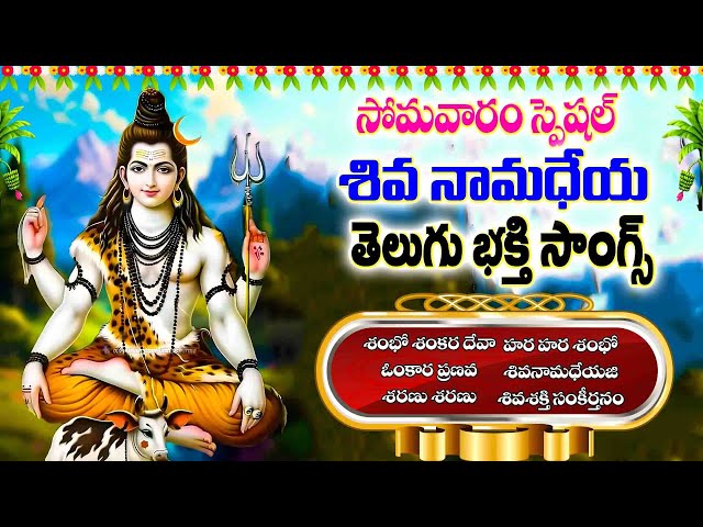 సోమవారం స్పెషల్ శివ నామధేయ భక్తి సాంగ్స్ - Siva Shakthi Samkerthanam - Sivanamadheya Bhakthi Songs