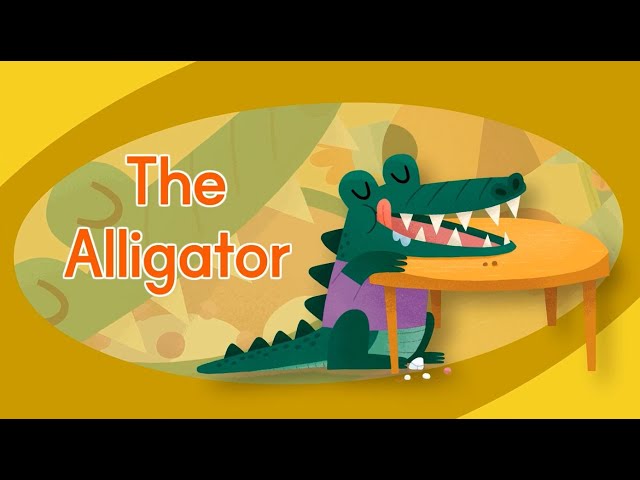 The Alligator l Phonics Story l Aa Bb Cc Dd Ee Ff l Best Phonics