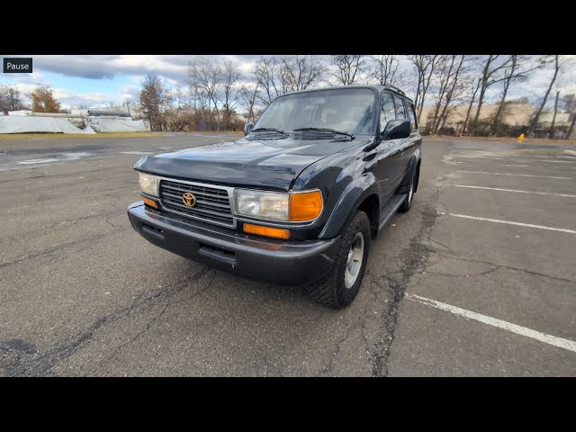 4K Review 1997 Toyota Land Cruiser FZJ80 Walk-around and Test-Drive Virtual Test-Drive & Walk-around