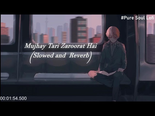 Mujhe Teri Zaroorat Hai (Slowed & Reverb) | Ek Villain | Use Headphones | Lofi Mix | #PureSoulLofi