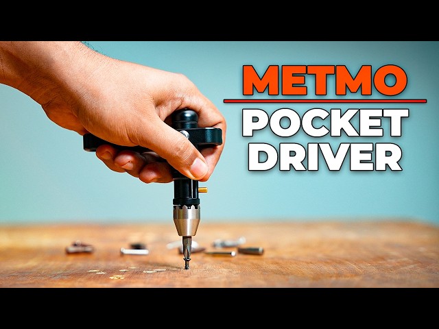 World's Most Satisfying Driver! Metmo Pocket Driver