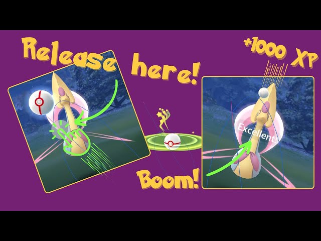 Catch Cresselia this week, DON'T let it flee - Cresselia Excellent Throw Guide | Pokemon Go