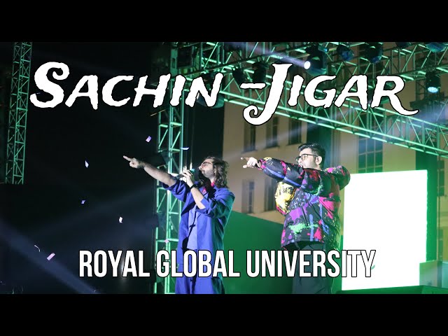 SACHIN - JIGAR At ROYAL GLOBAL UNIVERSITY, Guwahati | Shakil Zaman @SachinJigarOriginal