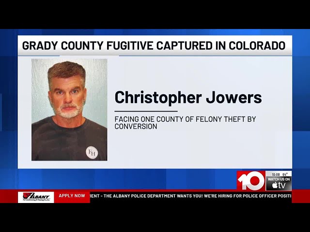 Grady Co. man arrested in Colorado for felony theft by conversion