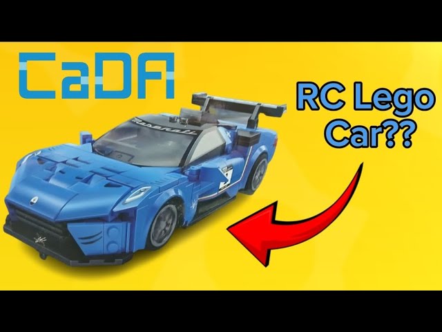 CaDA 1:20 Maserati GT2 Review (Remote Control Lego Car????)