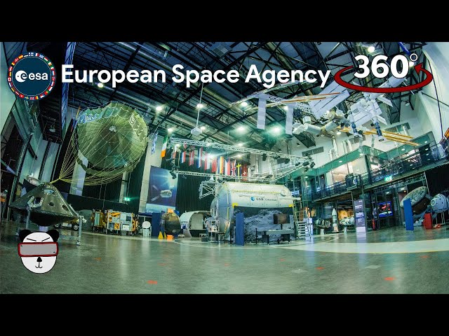 🥽 VR Tour | 🚀 ESA Erasmus Space Exhibition Centre | ESTEC (Noordwijk), The Netherlands 🇳🇱【360 Video】