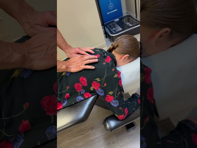 3 Pinched Nerves Gone!😍🔥🧨#asmr#asmrsounds#chiropractic#asmrvideo#adjustment#trends