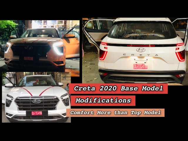 Creta 2020 Base model | New Creta Modification interior  | With Customer Review  | Top End comfort