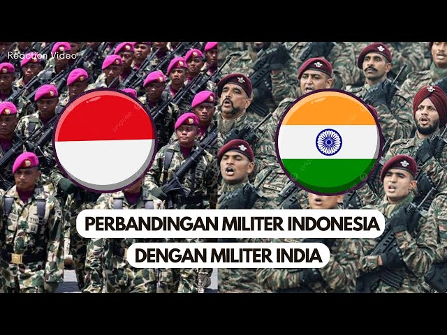 Which is Stronger? Comparison of Military Strength of Indonesia and India