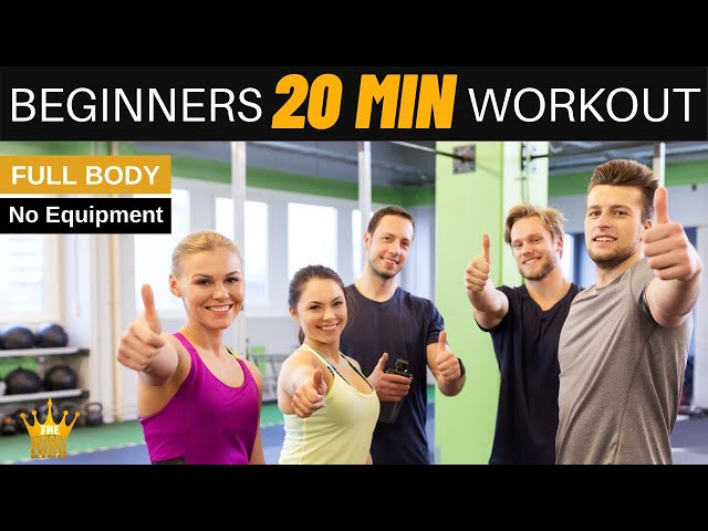 20 Minute Full Body Workout for BEGINNERS | No Equipment