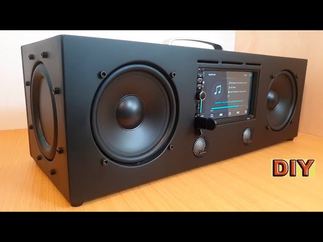 DIY: Multimedia Bluetooth Boombox Speaker