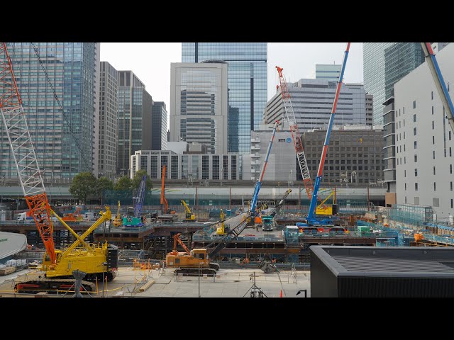 【TOKYO TORCH／東京駅前常盤橋プロジェクト】高さ日本一385mの超高層ビル「Torch Tower（トーチタワー）」の建設状況（2025年1月25日）