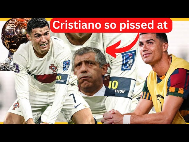 cristiano Ronaldo looks so pissed! Ronaldo cries in a tunnel qatar world cup cr7