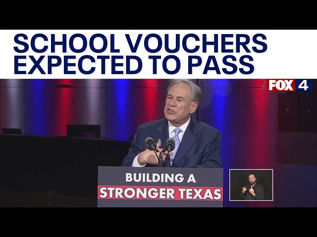 Texas expected to pass school voucher legislation this week