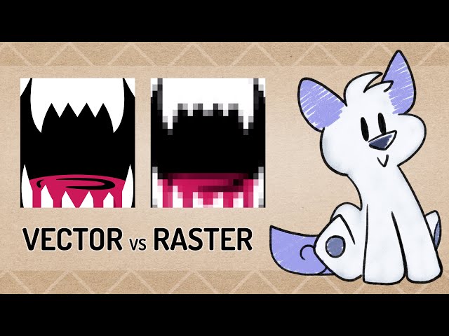 2 Kinds of Digital Art: Vector vs Raster