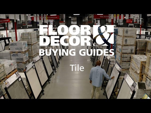 Tile Buying Guide