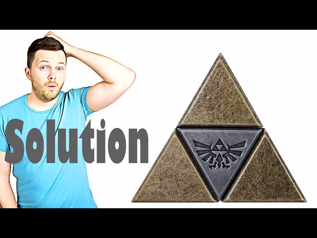 The Legend of Zelda - Triforce Puzzle from Hanayama - Solution