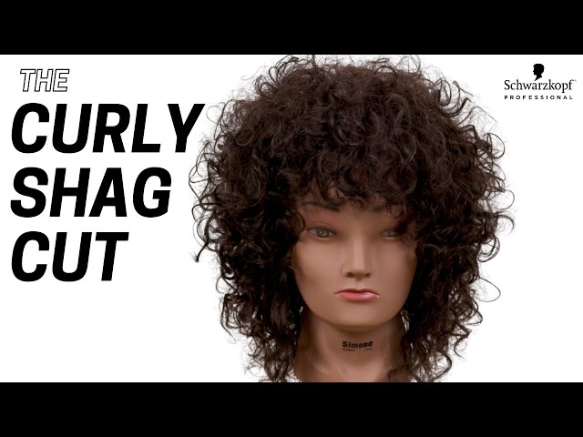 Curly Shag Haircut for Textured Hair