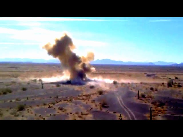 2000 pound bomb blew up right in front of me!