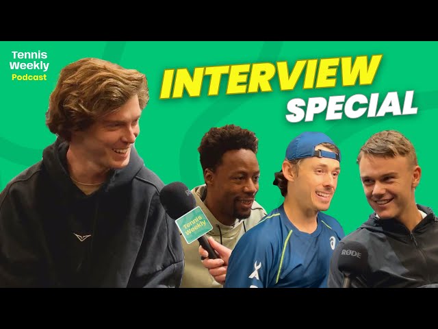 Rublev, Rune and de Minaur RATE their 2024 season + look ahead to 2025 | Player Interview SPECIAL!