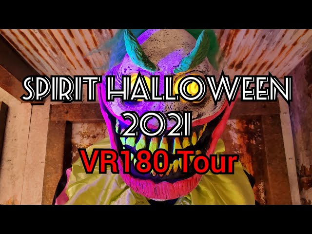 Spirit Halloween 2021 VR180 Tour!