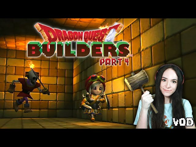 Gonna be the best smasher...  Dragon Quest Builders, chapter 1 part 4 |VOD|