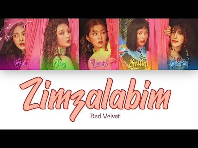 [1 시간 / 1 HOUR LOOP] Red Velvet 레드벨벳 '짐살라빔 (Zimzalabim)' - Color Coded Lyrics