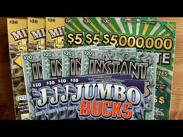 $300 in NC Scratch-off Tickets! 💥So Many SYMBOL WINS!💥