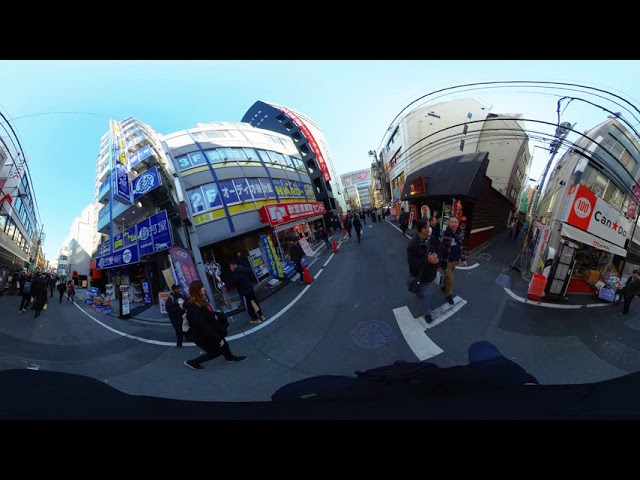 Akihabara Walking Tour - 5.7k 360 Video - Insta360 One X