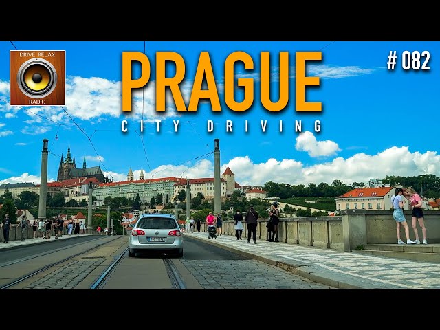 Prague Driving 4K - Exploring western part 🎹 Czech Republic HDR 60fps