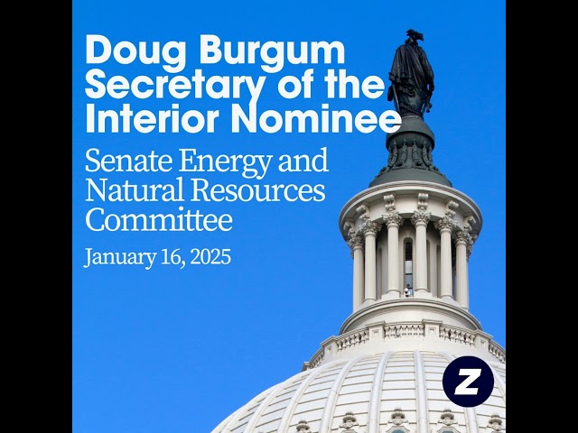 Doug Burgum / Nominee to be Secretary of the Interior