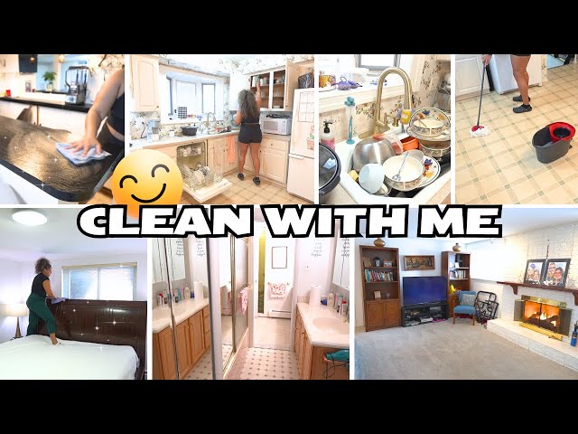 FINALLY GOT A CLEAN HOUSE! WHOLE HOUSE CLEAN WITH ME 2025 WEEKEND CLEANING MOTIVATION