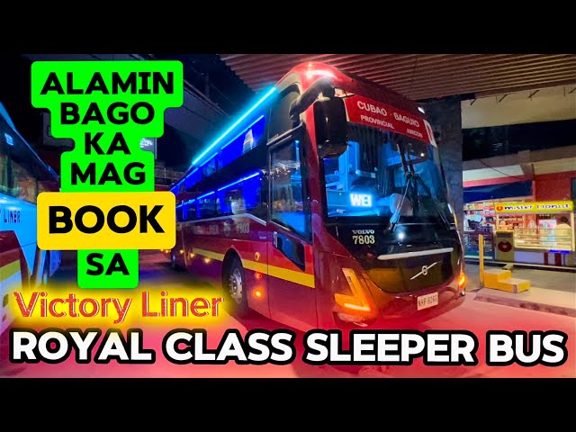 Victory Liner Royal Class Sleeper Bus | COMPLETE REVIEW