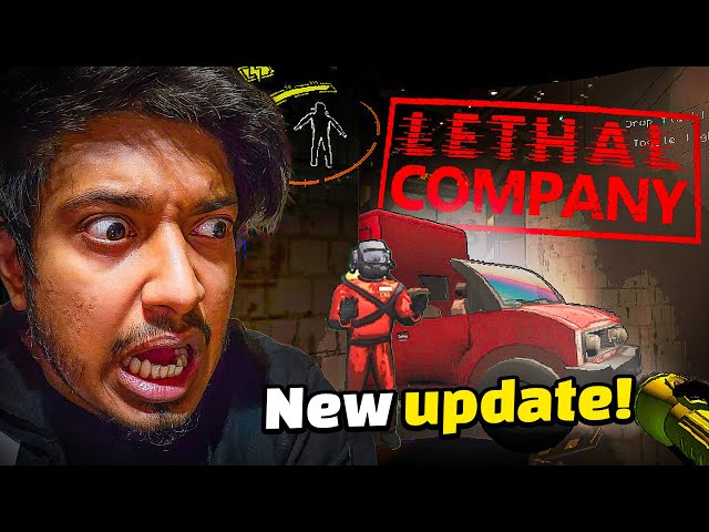 HORROR GAME 💀 or COMEDY ?? 🤣 Lethal Company NEW UPDATE !!