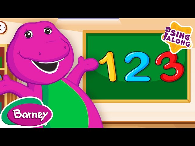 1, 2, 3 Let's Count! | Numbers and Music for Kids | Barney | 9 Story Sing & Dance