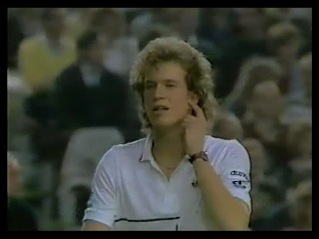 Stefan Edberg vs. Michael Westphal DAVIS CUP FINAL 1985