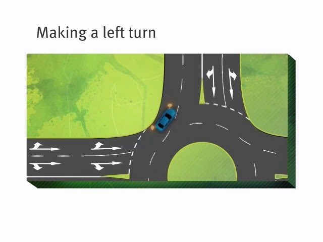 Queensland Road Rules – signalling at roundabouts