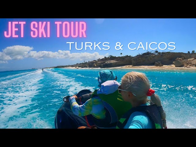 Jet Ski Island Tour Turks and Caicos Providenciales: Crystal Clear Blue & Turquoise waters