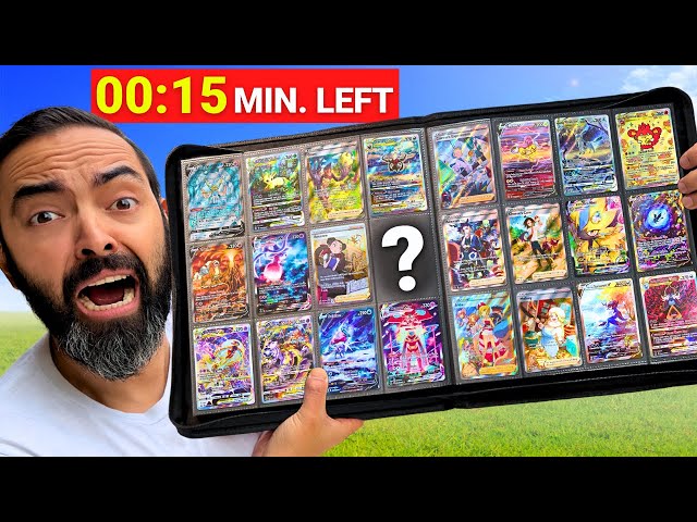 Complete Set in 48-Hours or Lose It All (RISKY Pokémon Card CHALLENGE)