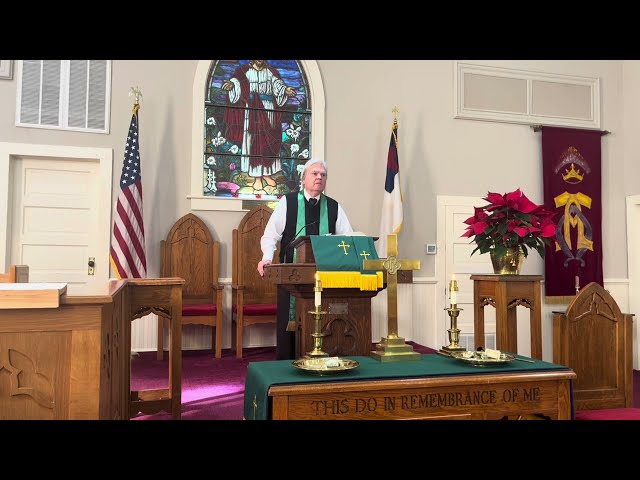 Sunday service for January 21, 2024 featuring Ronn W. McCracken