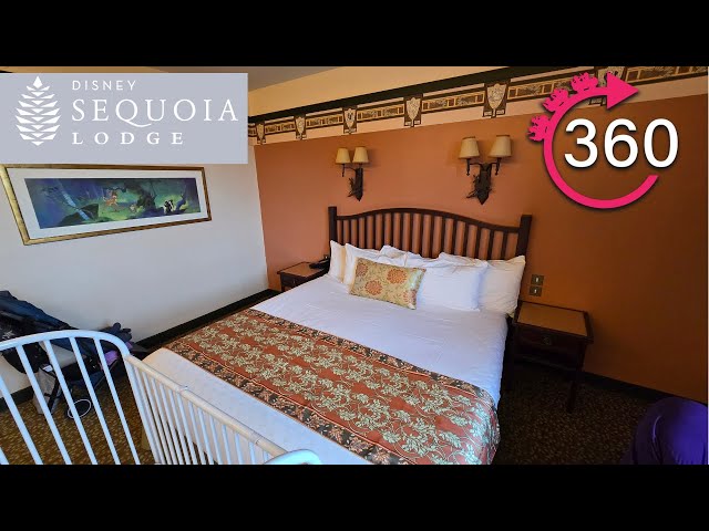 360º Tour of the Room at Sequoia Lodge at Disneyland Paris, Golden Forest Club Level