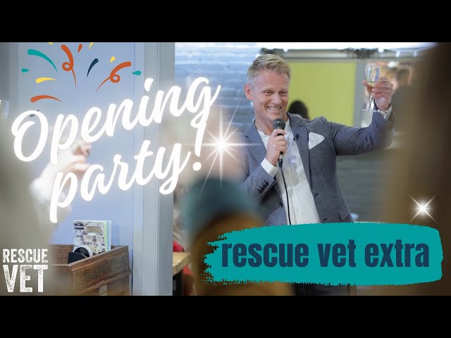 6 weeks of The Chobham Vet! Behind the scenes of the launch party.. | Rescue Vet Extra with Dr Scott