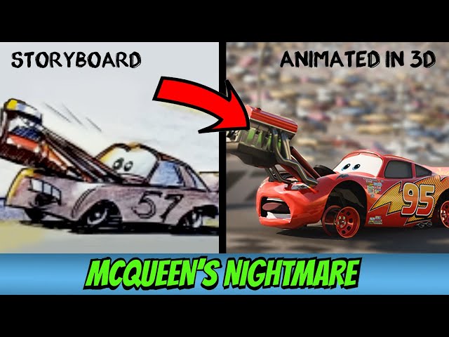 MCQUEEN'S NIGHTMARE - Cars 1 DELETED SCENE 3D remake | READ DESCRIPTION