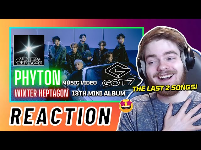 GOT7 (갓세븐) 'PYTHON' M/V + 'WINTER HEPTAGON' Full Album | REACTION + REVIEW