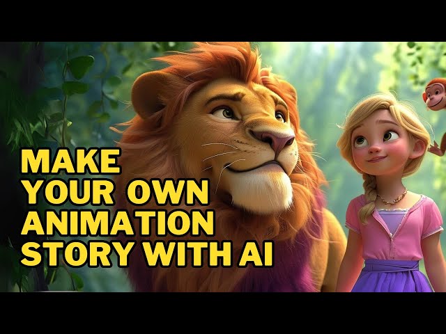 Make your own  kids Animated Story with AI - A Simple Step by Step Guide